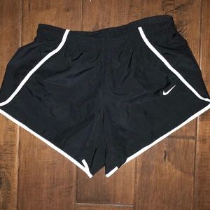 Nike Black Athletic Dry Fit Running Shorts